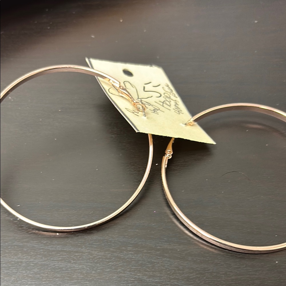 Elegant Gold Hoop Earrings